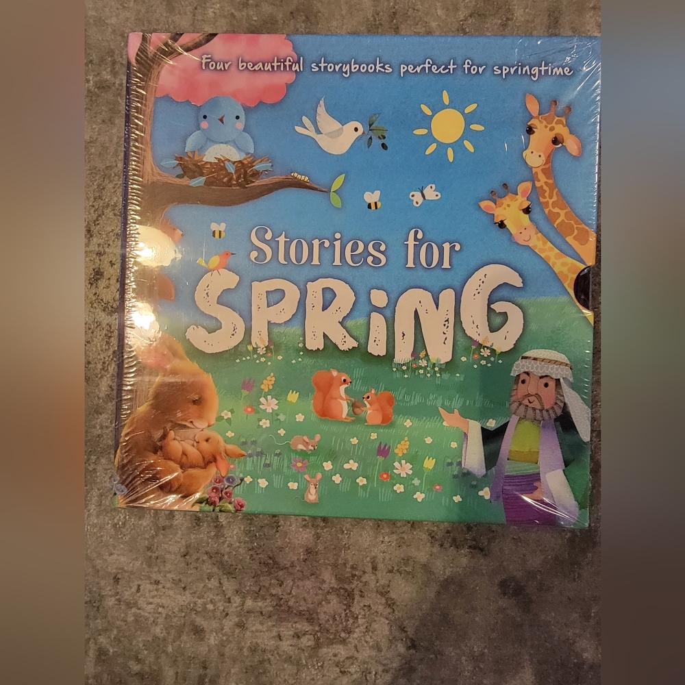 Brand New Box Set! Stories For Spring! Four Beautiful Storybooks. NIP